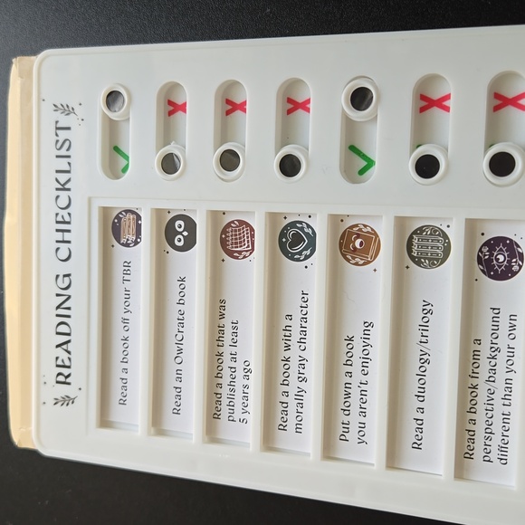 OwlCrate Reading Checklist - Picture 6 of 7